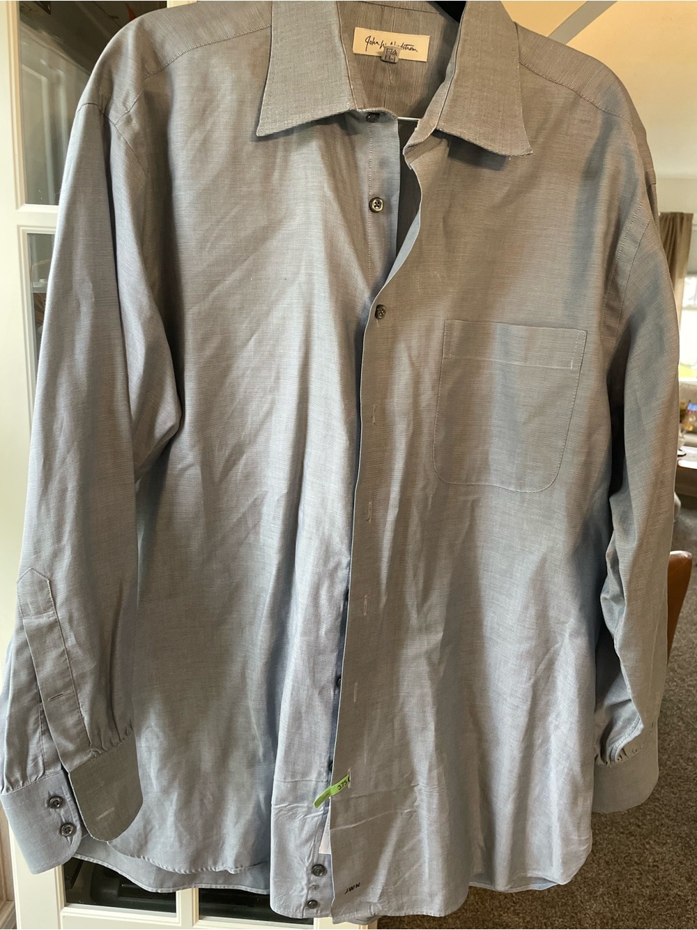 Nordstrom Men's Light Gray Shirt Jacket